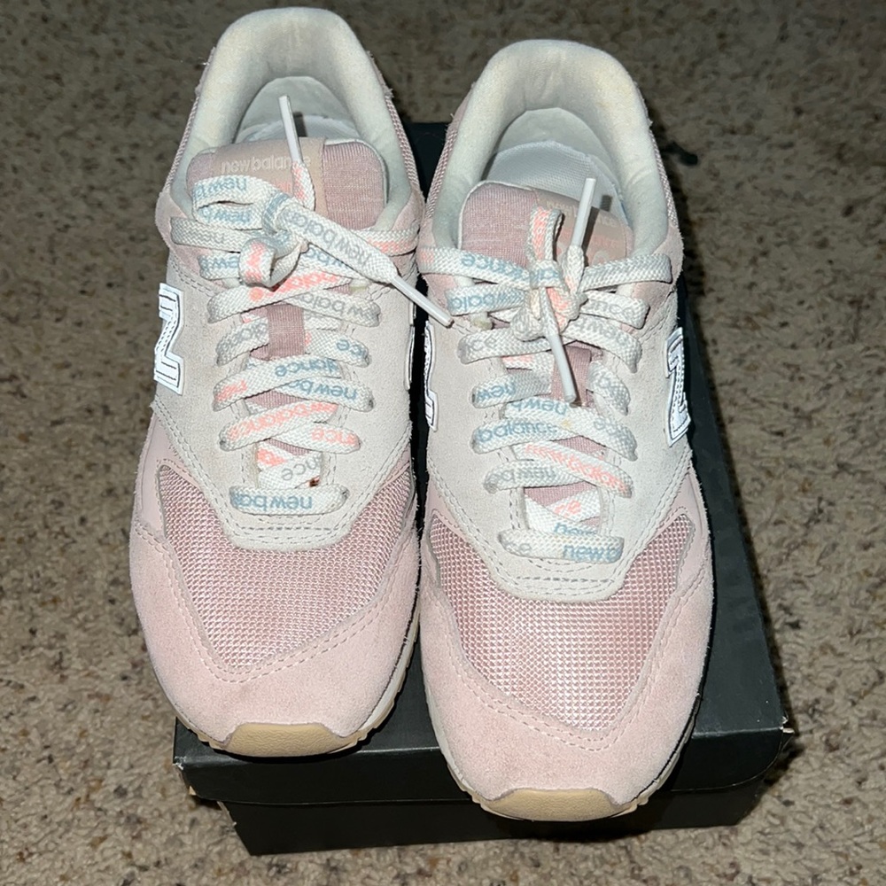 NB pink sneakers
